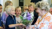 Ingrid, 106, kallades till skolstart