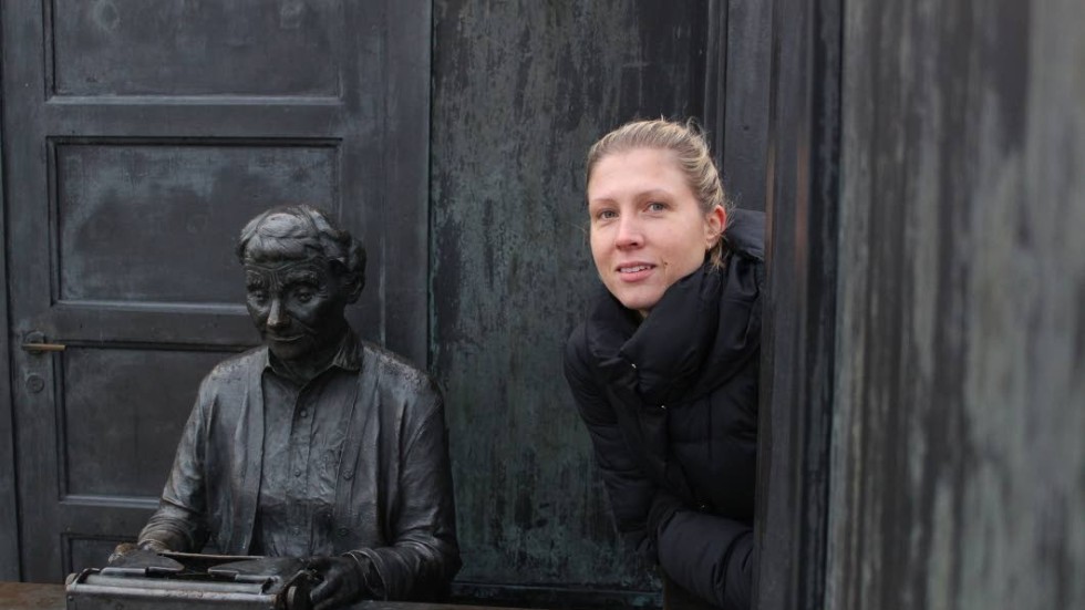 "Jag tror att engagemang ökar vi-känslan i Astrid Lindgrens Vimmerby", säger Emma Blixt.