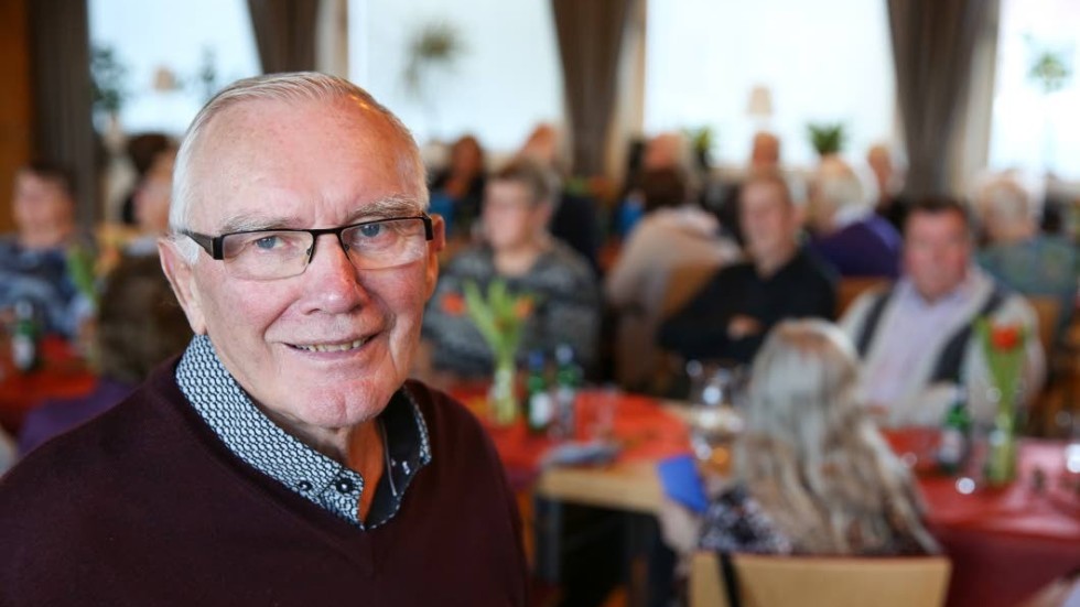 83-årige Åke Eriksson är sedan några år tillbaka ordförande för PRO Södra Kinda. Han ser gärna att fler engagerar sig i föreningen.