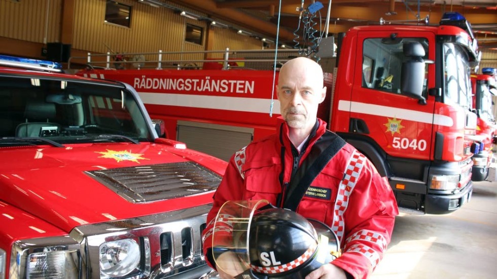 Stefan Larsson, räddningschef Vimmerby