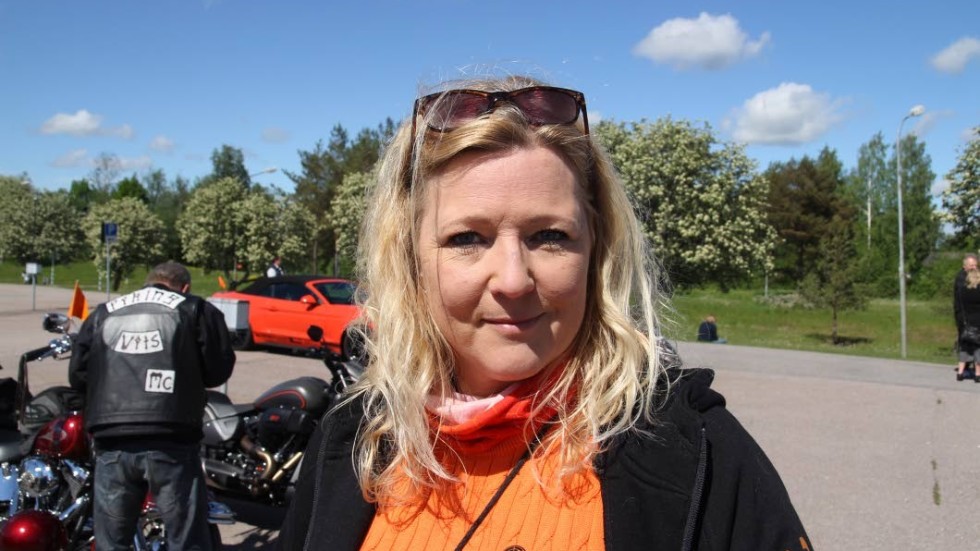 Maria Andersson är initiativtagare till Orange day MC.
