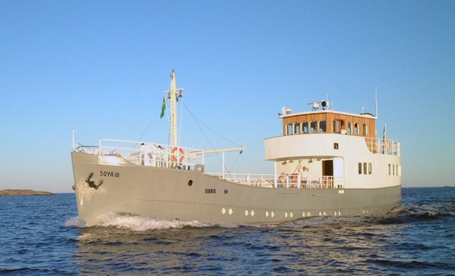 Fartyget Soya III besöker Motala den 17 september.