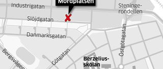 KARTA: Polis vaktar mordplatsen