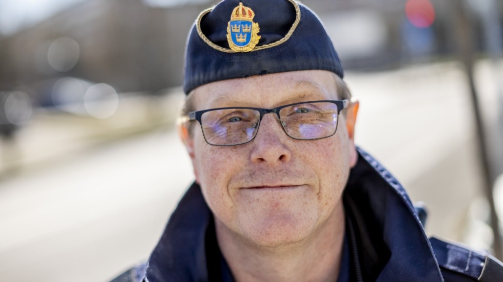Joakim Simonsson är operativ samordnare för lokalpolisen i södra Göteborg.