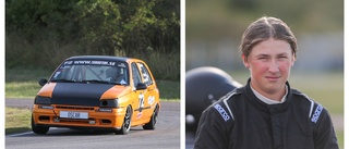 Från gokart till racingbil – 15-årige Oscar kör för totalseger: "Inte många som vinner första året"