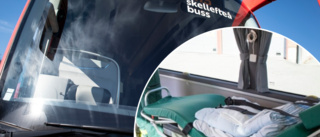 Trängsel på ambulansbussen mellan Skellefteå och Umeå • Resenär: ”Kändes fruktansvärt med tanke på alla sjuka personer”