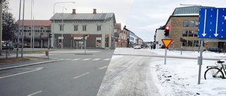 1978 försvann affärerna i korsningen Stationsgatan/Kanalgatan – så såg det ut innan • Svajpa och se skillnaderna