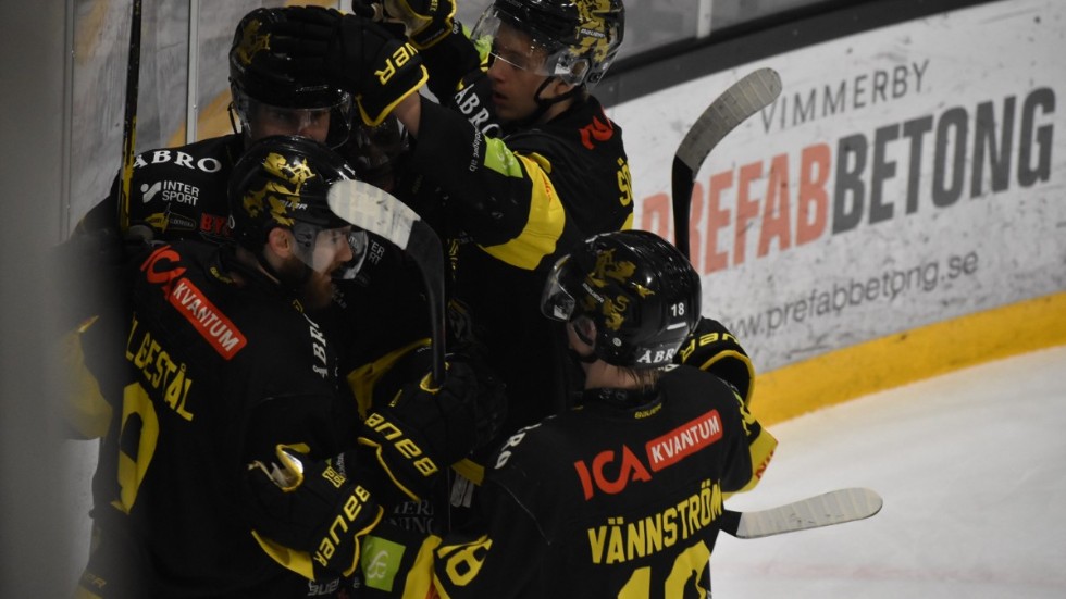 Vimmerby Hockey fick jubla över två poäng till slut.