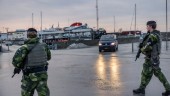 Tuffare säkerhetsläge – militär på Visbys gator