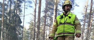 Mindre skogsbrand i Valdemarsvik