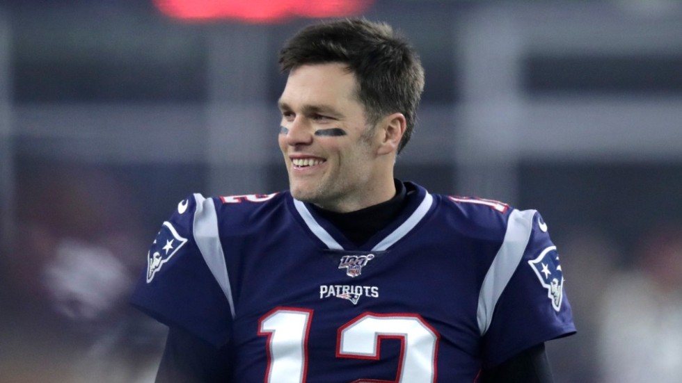 Tom Brady gjorde 20 säsonger i New England Patriots och tog där sex av sina Super Bowl-titlar. Nu ska finalen 2017 vara del av handlingen i en ny långfilm. Arkivbild.