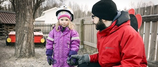 Halkigt för förskolebarnen