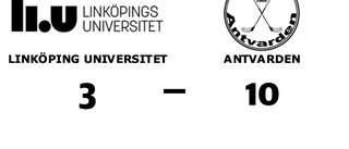 Linköping Universitet förlorade mot Antvarden - släppte in sju mål i tredje perioden