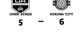 Kiruna City bröt tunga sviten mot Umeå Kings