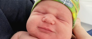 Babylycka: Harry årets förstfödde vid Skellefteå BB: ”Man blir som lite nykär” 