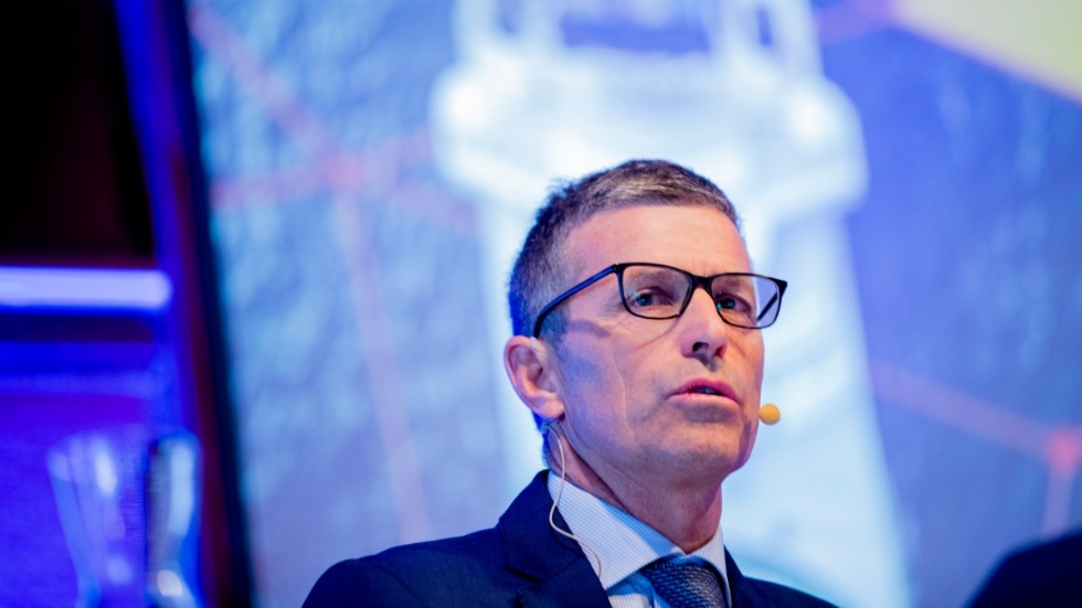 Alex Schneiter, tidigare vd i Lundin Oil (nu Orrön Energy), vid en konferens i Oslo 2019.