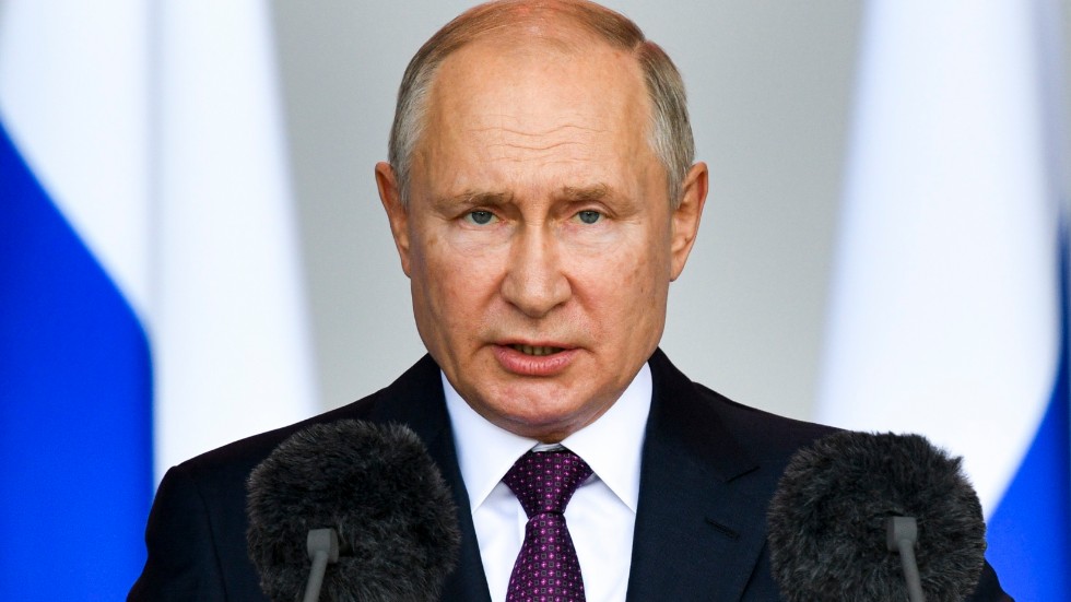 Rysslands president och diktator Vladimir Putin.