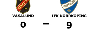 Målfest när IFK Norrköping krossade Vasalund