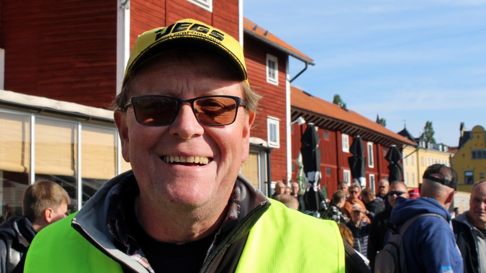 I år är det rekord i antal startande, berättar Ragge Larsson från Motala Motorveteraner.