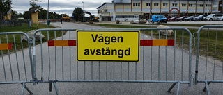 Strömvägen avstängd under resten av veckan