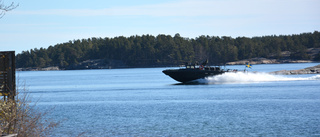 Marinen övar i Östersjön under fyra dagar