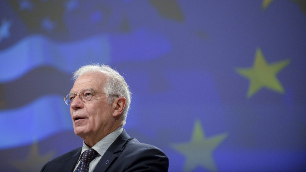 EU:s utrikeschef Josep Borrell presenterar kommissionens nya strategi för relationerna med USA.
