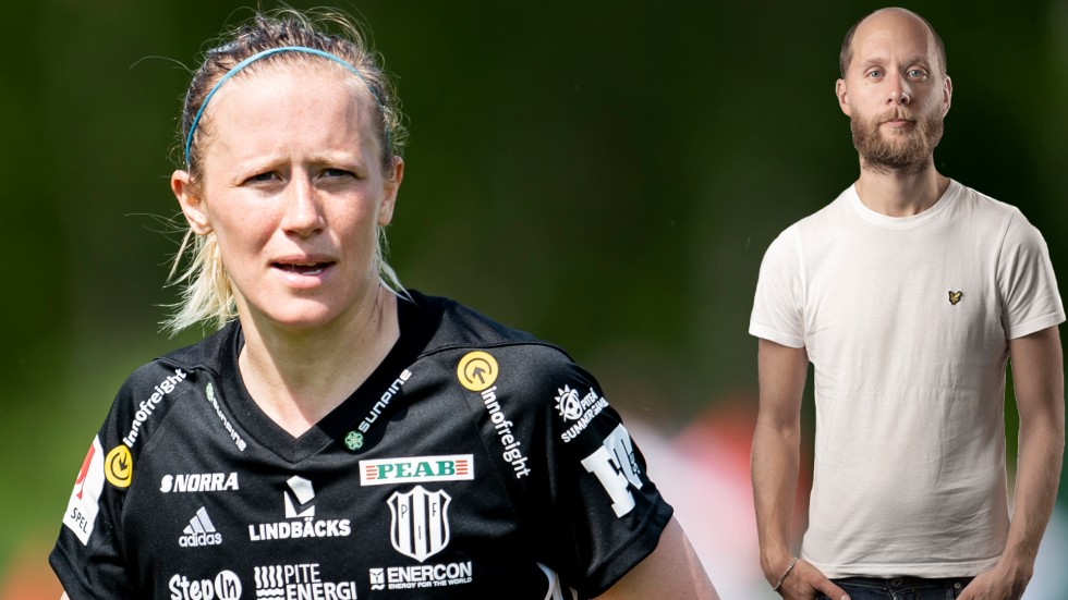 Lena Blomkvist har spelat 227 matcher för Piteå IF i seriespel och Svenska Cupen.