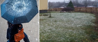 Första snön har fallit i länet