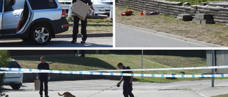 Man knivskuren och rånad på öppen gata i Norrköping