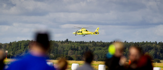 Fallskärmshoppare skadad efter kraschlandning