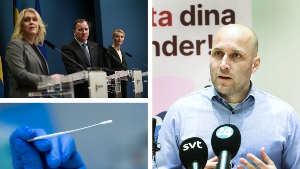 Region Östergötland börjar med snabbtester efter regeringens beslut. Rickard Lundin ingår i den regionala sjukvårdsledningen.