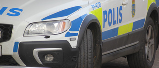 Polisen grep hotfull man i Motalabostad