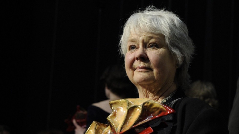 Mona Malm tilldelades en Guldbagge 2011, under årets gala hedrades hon i In Memorian-inslaget. Arkivbild.