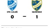 IFK Luleå föll hemma mot Haninge