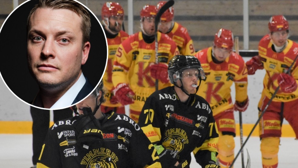 Daniel Stolt, som tidigare varit sportchef i Vimmerby Hockey, jobbar numera i Kalmar HC.