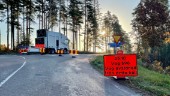 Väg avstängd under asfaltering – trafikanter till Katrineholm får ta omväg