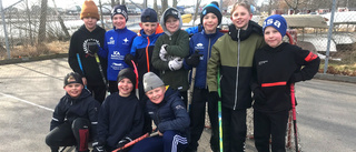 Landhockeykalas med kompisar i Tegelviken