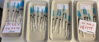 Ett år sedan första sprutan – snart når Västervik milstolpe i vaccintäckning
