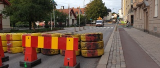Gata i centrala Linköping stängs av i sex veckor