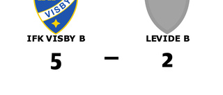 IFK Visby B vann hemma mot Levide B