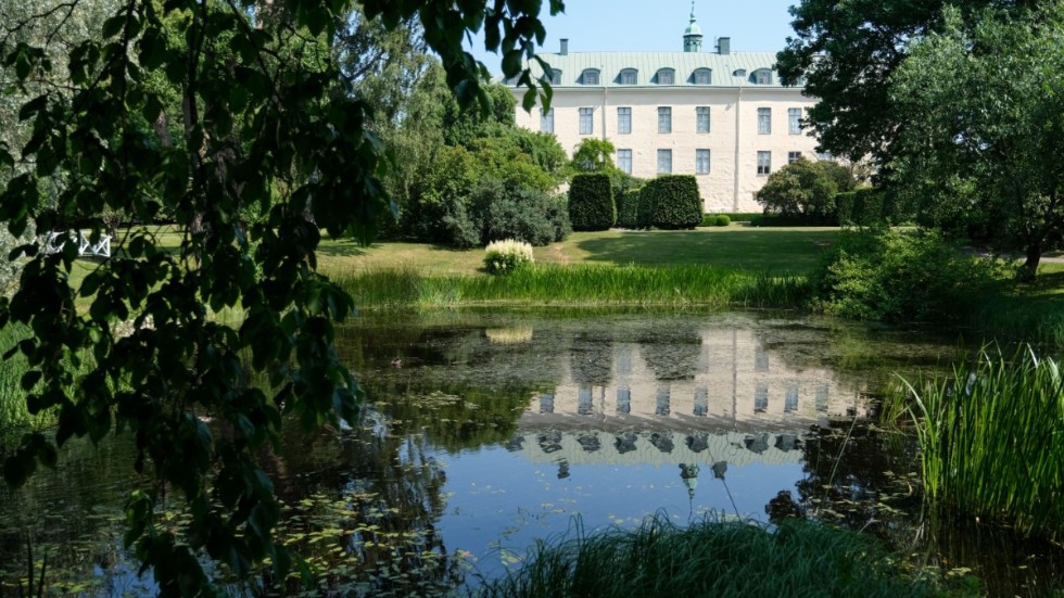 Slottsträdgården slottsparken Linköpings slott