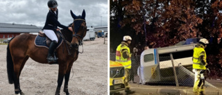 Moa, 21, fick avliva sin häst efter bilolyckan: "Corona var mitt allt"