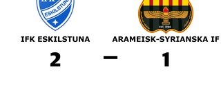 IFK Eskilstuna avgjorde före paus mot Arameisk-Syrianska IF