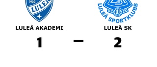 Uddamålsseger för Luleå SK mot Luleå Akademi