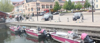 "Det har varit en del grundstötningar" • De rosa båtarna har kommit för att stanna i Västervik