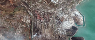 Civila fast i stålverk när Ryssland angriper