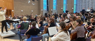 Ungdomssymfoniker från hela landet i gemensam konsert