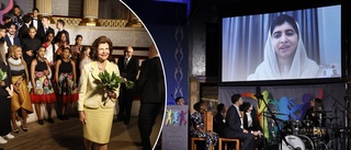 Malala prisad på Gripsholms slott igen – decenniets barnrättshjälte: "Jag är hedrad"