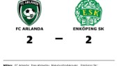 Delad pott när Enköping SK gästade FC Arlanda