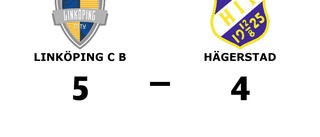 Tuff match slutade med förlust för Hägerstad mot Linköping C B
